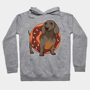 Dachshund with Donut Hoodie